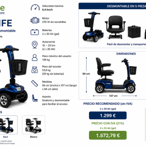 SCOOTER TENERIFE