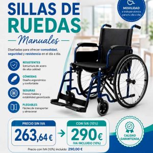 SILLAS DE RUEDAS MANUALES