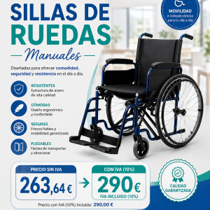SILLAS DE RUEDAS MANUALES